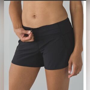 Run Times Short 4 way stretch 4” inseam black